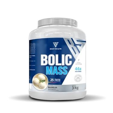 Imagem de Hipercalórico Bolic Mass 3kg 44g Proteína Body Shape (Baunilha)
