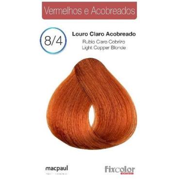 Imagem de Coloração Fix Color Macpaul Professional, Louro Claro Acobreado