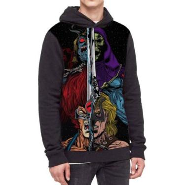 Imagem de Moletom Com Capuz Thundercats  Ref:457 - smoke, Preto, P