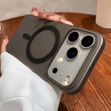 Imagem de Capa fina fosca ultrafina de PC para homens e mulheres para iPhone 17 Pro Max 17 Air com carregamento sem fio para iPhone 16 15 Pro