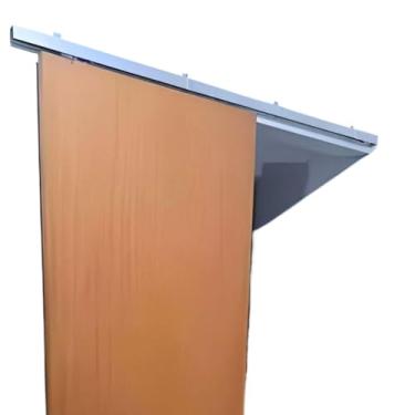 Imagem de Kit Para Porta De Correr Em Alumínio Natural Portas Até 80kg (1,50 metros)