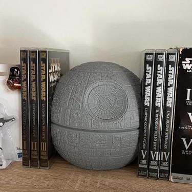 Imagem de Estrela da Morte Apoio Aparador de Livros – Organizador Decorativo de Parede Estante