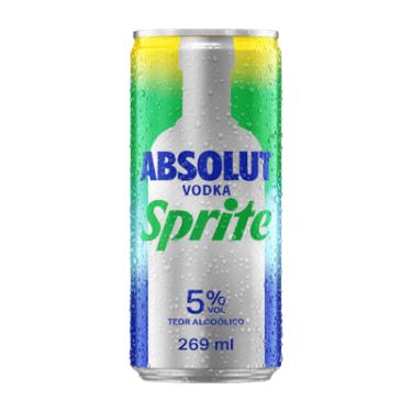 Imagem de ABSOLUT VODKA SPRITE LATA 269ML
