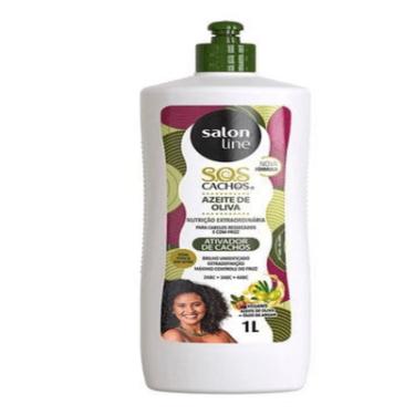 Imagem de SOS ATIVADOR CACHOS SALON LINE AZEITE OLIVA 1L