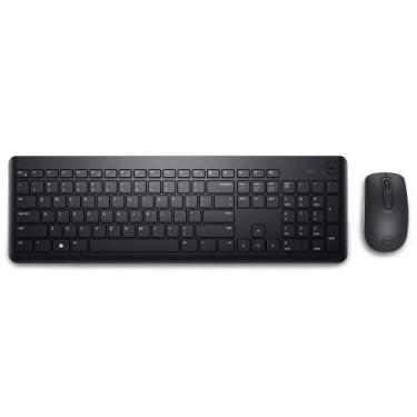 Imagem de Kit Teclado e Mouse Dell - Sem Fio /KM3322W - Preto