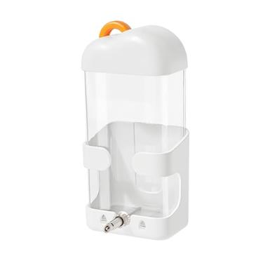 Imagem de Mini&moe Alimentador de água para pássaros – Dispensador automático de água com gaiola de papagaio para pendurar periquito à prova de vazamento, acessórios para bebedor de água para papagaio