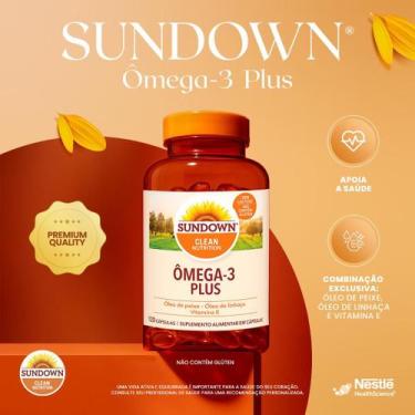 Imagem de Suplemento Alimentar Sundown Ômega 3 Plus 120 Cápsulas