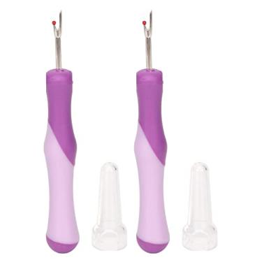 Imagem de Haofy 2 Peças de Aço Inoxidável Máquina de Costura Costura Ripper-removedor de Linha Ergonômico para Projetos de Artesanato e Bordado