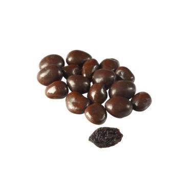 Imagem de Drageado de Uva Passa com Chocolate ao Leite Zero Açúcar (Granel 100g)