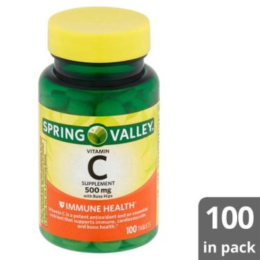Imagem de Vitamina C 500 mg com 100 spring valley