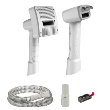 Imagem de Dog Grooming Vacuum Attachment Kit, Pet Vacuum Brush for Shedding Grooming with Slicker Brush, Dematting Brush and Deshedding Brush for Cat Dog Hair Remover, for Dyson V7 V8 V10 V11 V12 V15