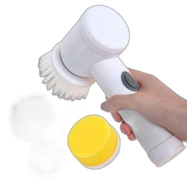 Imagem de Escova Elétrica Usb Super Azulejo Microfibra 360º Ajustável