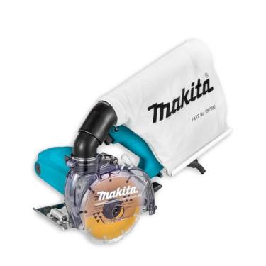 Imagem de MAKITA Serra Mármore 4100KB 1450W c/Coletor de Pó Corte Preciso p/Mármore Granito e Concreto Ideal p/Marmoristas Pedreiros e Profissionais da Construção - 110v