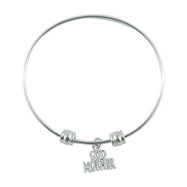 Imagem de Presente de madrinha do afilhado pulseira pulseira padrinho presentes de afilhado Deus mãe joias batismo Madrina mãe madrinha melhor de sempre para mulheres acessórios berloques joias de fada para