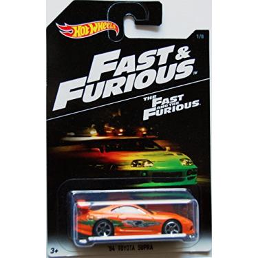 Imagem de Hot Wheels 2016 Fast and Furious '94 Toyota Supra 1/8, Orange