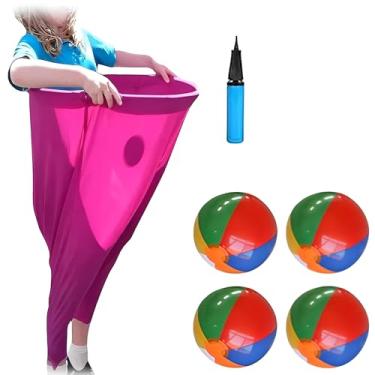 Imagem de Granny Pants Party Rush! Calças gigantes para jogos ao ar livre e jogo de jardim com bolas saltitantes e bomba - Jogos divertidos ao ar livre, jogos gigantes no quintal, reuniões de família e