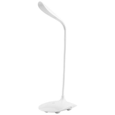 Imagem de Luminária Recarregável Flexível de Mesa com bateria interna - Bateria 