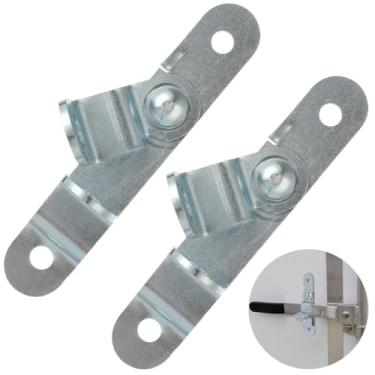 Imagem de Alças de bloqueio de barra fechadas, travas resistentes ao ferrolho de reboque à prova de intempéries, Keepers de carga revestida de zinco, reboque de carro de reboque fechado para cães com porta