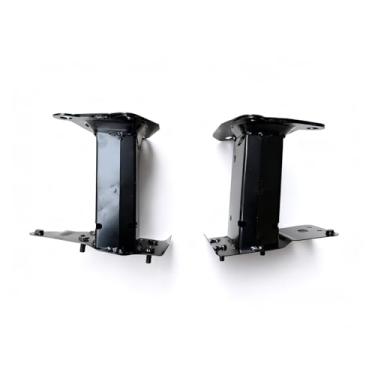 Imagem de CZJF Suporte de barra frontal de aço dianteiro do lado do motorista do passageiro para Nissan Sentra 2020-2025 F22116LBMA F22106LBMA 2 peças esquerda e direita