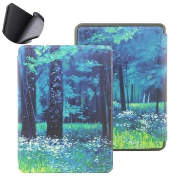 Imagem de Yzlvigrous Capa para Kindle Paperwhite 12th/Coloroft Signature Edition 1ª Geração 2024, Tampa Traseira de TPU Macia de 7 Polegadas com Sono/acordamento Automático, Modelo: SA568B/SA569P/SA59CP