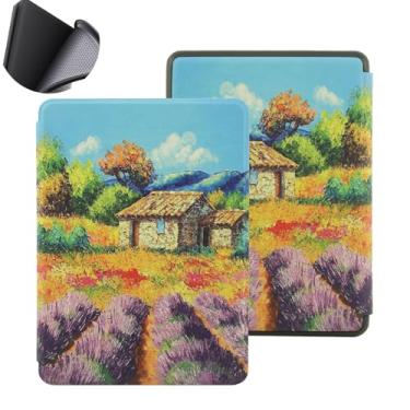 Imagem de Yzlvigrous Capa para Kindle Paperwhite 12th/Coloroft Signature Edition 1ª Geração 2024, Tampa Traseira de TPU Macia de 7 Polegadas com Sono/despertar Automático, Modelo: SA569P/SA59CP/SA568B