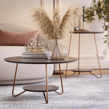 Imagem de Jogo de Mesa de Centro/Apoio Liz - JM3 Moveis (Preto)