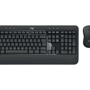 Imagem de Kit Teclado e Mouse Sem Fio Logitech MK540, ABNT2, Teclas Multimídia, Preto - 920-008674