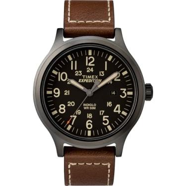 Imagem de Timex x Relógio Mossy Oak Expedition Scout 43, Marrom/preto, Moderno