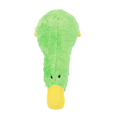 Imagem de Alomejor Brinquedos para Cães, Brinquedo para Mastigar Em Formato de Pato de 23 Cm Com Costura Reforçada, Brinquedo Interativo Resistente à Mordida para Dentição e Alívio de ansiedade (Verde)