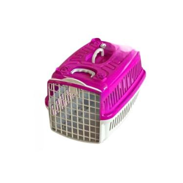Imagem de Caixas De Transporte Para Animais De EstimaçãO - Adequadas Para Cachorros E Gatinhos, Bem Como Para CãEs E Gatos Adultos(LILÁS,Nº4 até 18kg)