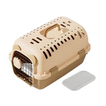 Imagem de Dualoai Caixa de transporte de candidatos de capa de gato de canil portador de carrinho de animais, S