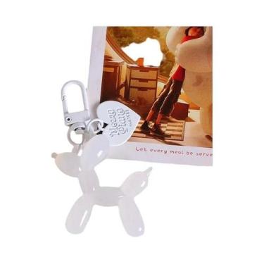 Imagem de Chaveiros De Balão De Gelatina Coloridos Para Mulheres, Pingente De Bo