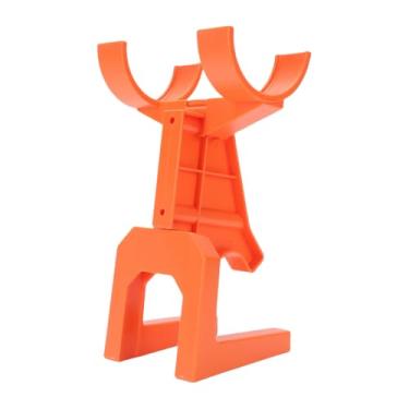 Imagem de Diydeg Suporte de Parede para Carro RC, Carro de Controle Remoto, Display Organizador de Transmissor de Suporte de Carro RC para Carro Modelo 1/14 1/16 1/18 1/24 RC, Prateleira RC para (Laranja)