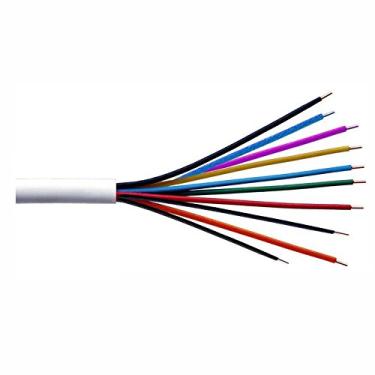 Imagem de DNI 10X40-BR Cabo para Alarme 5 Pares 10 Vias, Branco, 10 x 0.12 mm² x 100 m