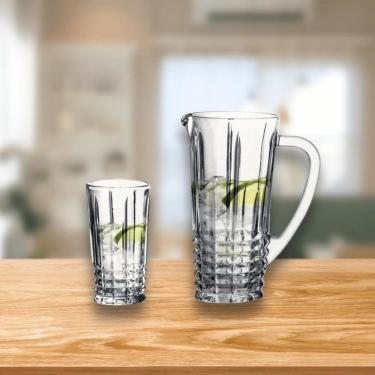 Imagem de Conjunto De Vidro 7 Peças Jarra & 6 Copos Mabel