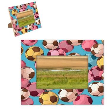 Imagem de hongjinglin Porta-retrato de 20,3 x 25,4 cm, moldura de madeira para fotos engraçadas, com tapete de parede e mesa, moldura para pendurar na parede para decoração de casa e amigos da família, ideias