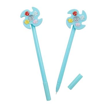 Imagem de Fun Express Canetas de plástico Fidget Spinner Under the Sea de 20 cm - 12 peças