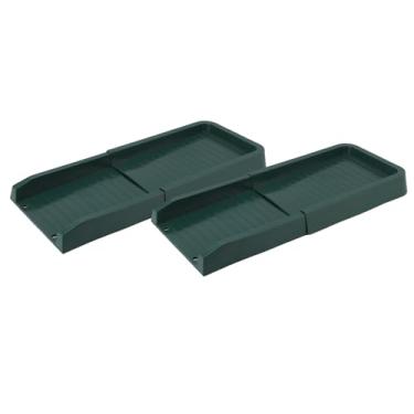 Imagem de ZAWELIYO Premium Rain Gutter Downspout Splash Block Extensor de Drenagem de Fácil Instalação para Fluxo de água Suave 23,62 Polegadas, Solução Prática para Demandas de Drenagem (Verde)