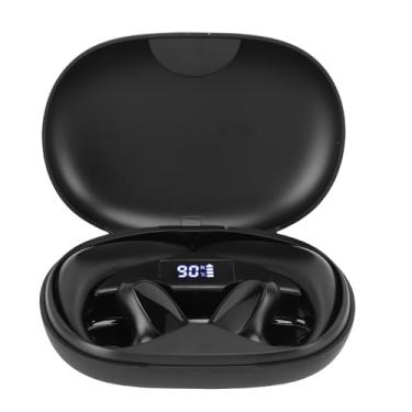 Imagem de Yunseity Fones de Ouvido de Tradução AI, Fone de Ouvido Tradutor de Voz Em Tempo Real de 133 Idiomas Com Gancho de Ouvido, Dispositivo de Tradução Simultânea Bluetooth 5.3 para (Preta)