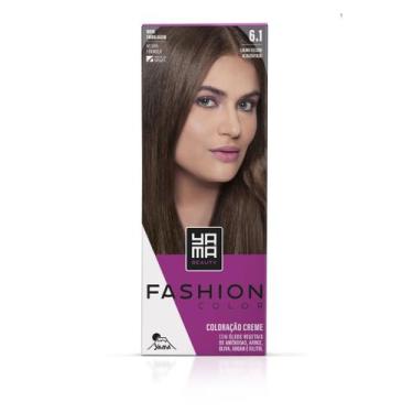 Imagem de Tintura Yamá Beauty Mini Kit 6.1 Louro Escuro Acinzentado - YAMA