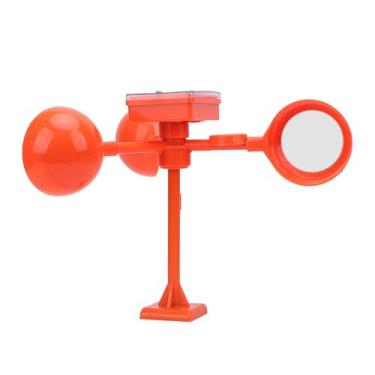 Imagem de FTVOGUE Aves Refletem Dissuasor, Espantalho Visual Rotativo Movido a Energia Solar Com Som para Campo de Telhado de Jardim, Dispositivo Repelente de Pássaros Humano para Uso Externo