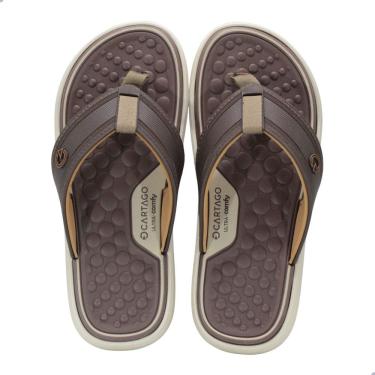 Imagem de Chinelo Cartago 12575 Dubai Bege/Marrom