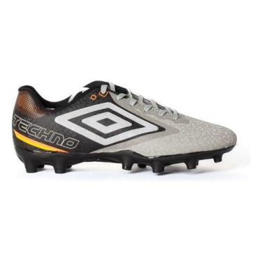 Imagem de Chuteira Umbro Techno II Campo, Cinza, 40