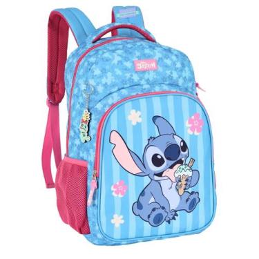 Imagem de Mochila Costas Escolar Lilo Stitch Angel Oficial MS50101 - Luxcel, PIN