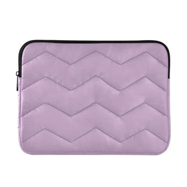 Imagem de Bolsa Lilac Slim Leve para Laptop, Bolsa de Transporte Durável para Tablet de Trabalho e Viagem, Bolsa Fina para Laptop para Mulheres, 13-14 polegadas