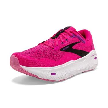 Imagem de Brooks Tênis feminino Ghost Max Cushion Neutral para corrida e caminhada, Rosa glo/roxo/preto, 37
