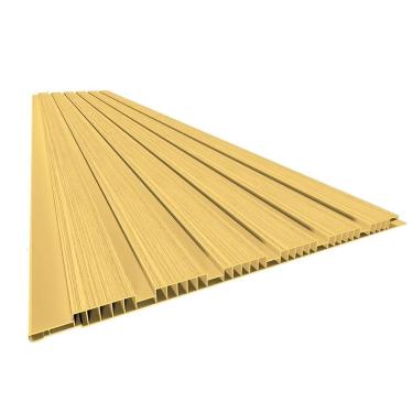 Imagem de Painel Ripado Plasbil 20 x 0,7 cm 6 Metros, Castanho