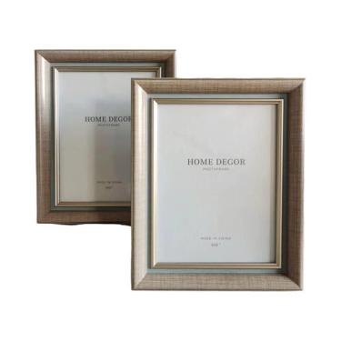Imagem de Conjunto De 2 Porta-Retratos 10X15 15X20 20X25cm Decoração De Parede E