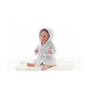Imagem de Bebê Reborn Original Saskia  Cabelos 100 Silicone