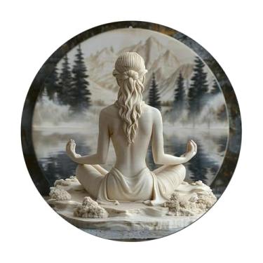 Imagem de Arte moderna de parede de metal, decoração de parede de fadas,Esculturas de fadas Artes de parede de metal - Decoração de berçário de fadas, decoração de parede de sala de estar, decoração de porta fr